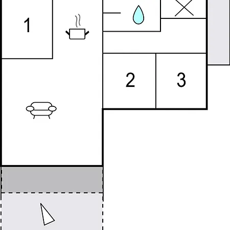 펜션 Gunhildsvej *